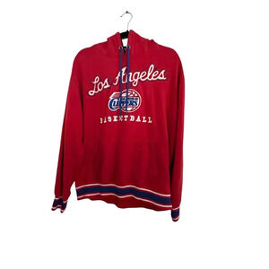 Unk USA Red Los Angeles Clippers Basketball NBA Hoodie Size XL